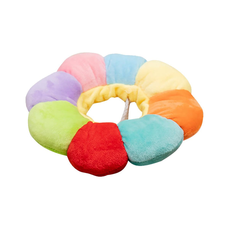 SHINEOFI Sunflower-Shaped Wound Healing Collar for Pets, Made of Washable PP Cotton Material, Scratch-Resistant, Lightweight and Easy to Take Off, for Fun Party Days