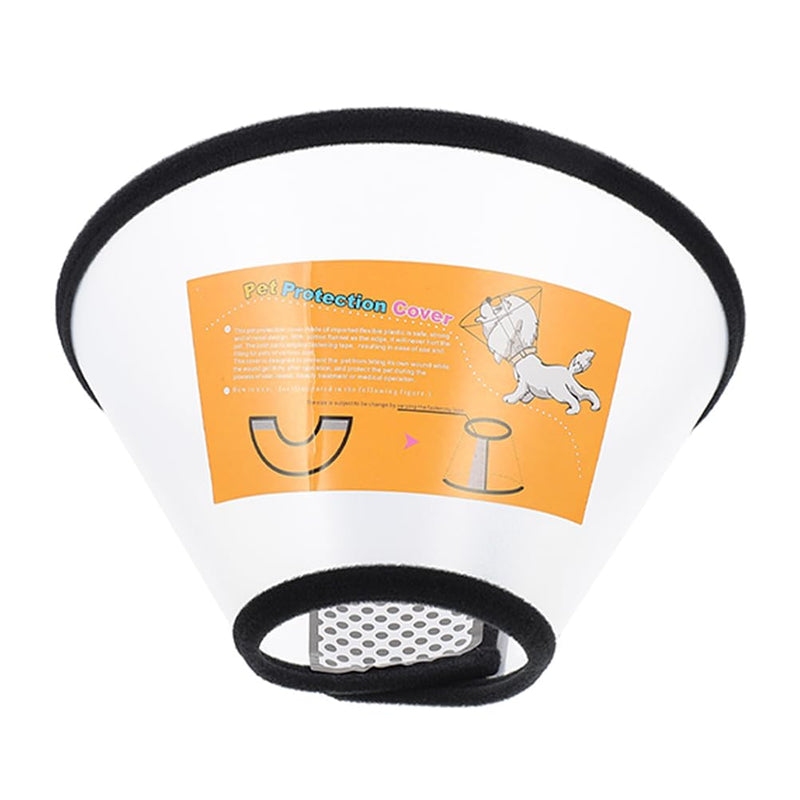 TOPBATHY Soft Adjustable Neck Collar made of PP for Cats and Dogs Comfortable Material Fashionable Protective Collar to Protect Against Licking and Biting During Healing