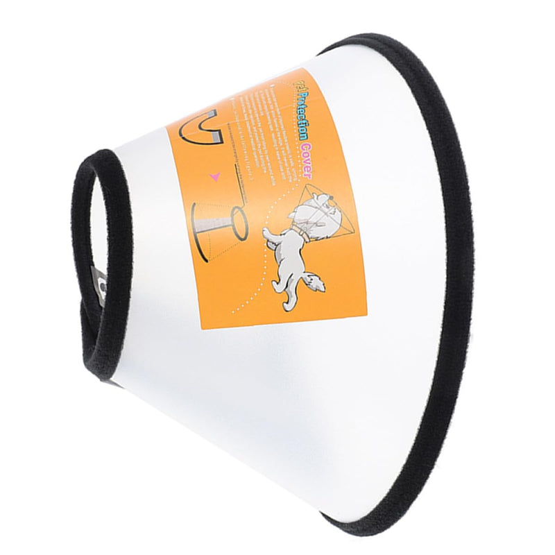 LALAFINA Adjustable Dog Neck Collar made of PP Soft and Comfortable Recovery Collar for Cats and Dogs Fashionable Pet Cone Collar to Prevent Licking and Biting