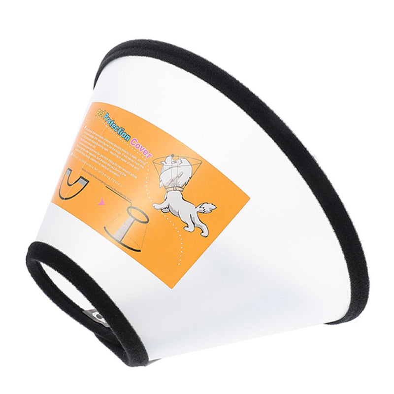 BESTYASH Soft Protective Collar made of Breathable PP Material, Adjustable, Prevents Licking and Chewing, Comfortable Recovery Collar for Cats and Dogs, Pet Collar