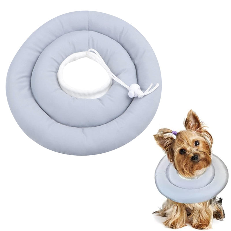 Cat neck brace, soft cat collar to prevent licking, soft adjustable cat neck brace, for dogs, puppies, and kittens, post-operative pet protective collar