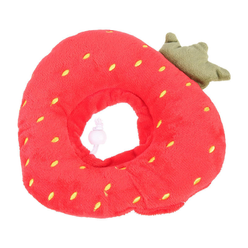 SOLUSTRE Soft Lint Recovery Collar in Fruit Shape, Pet Collar with Scratch-Resistant Function, Prevents Licking and Scratching for Cats During Recovery