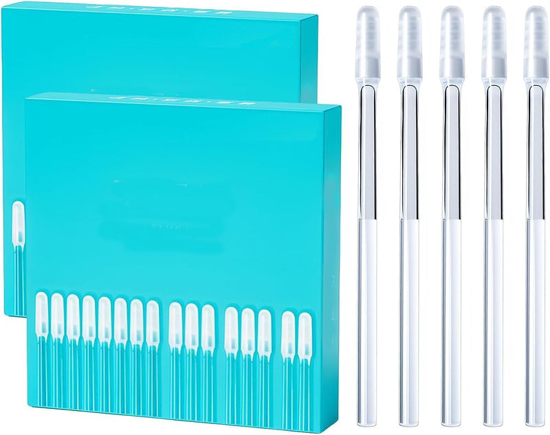48 Pack Sticky Ear Cleaning Sticks, Sticky Ear Cleaning Buds Enhanced Adhesive Ear Wax Removal Stick for Safety Ear Cleaner, Pack of 48 Sticky Earpicks (2 Boxes)