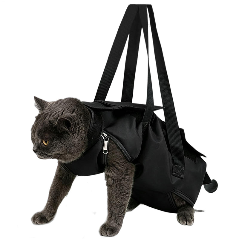 Cat cleaning bag ‚Äì -wash bag, pet grooming tool, multifunctional -wash bag, cat bath bag, scratch-resistant cat bag for nail trimming, pet shower, teeth cleaning M