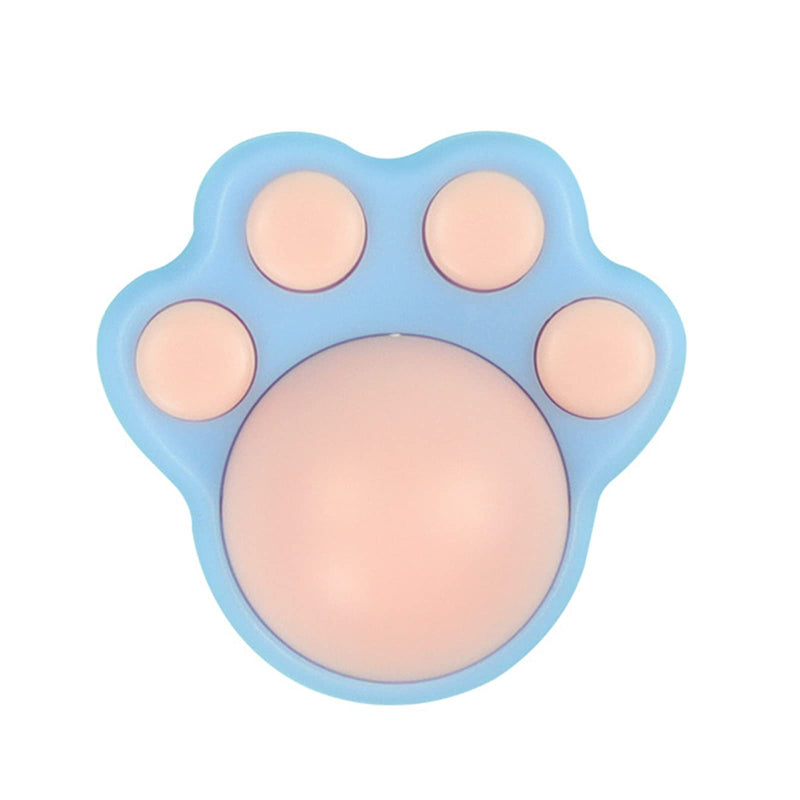 Natural Balls Toy Cleaning Teeth Molar Snacks Silvervine Chew Toy Care Balls for Cats Wall blau