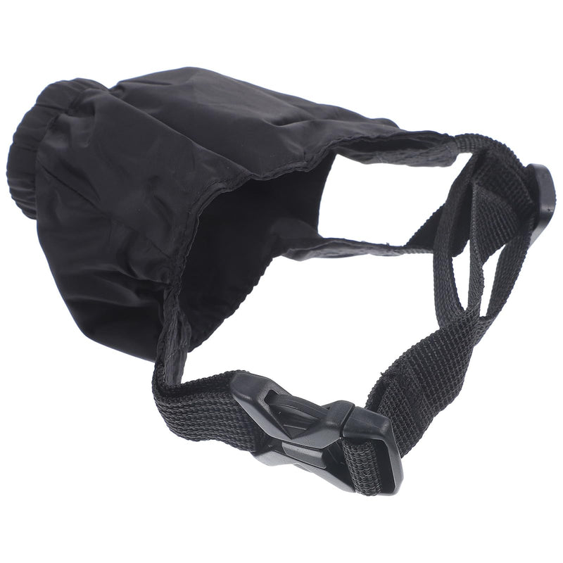 Breathable nylon dog eye mask with flexible design for calming and stress reduction while car travel
