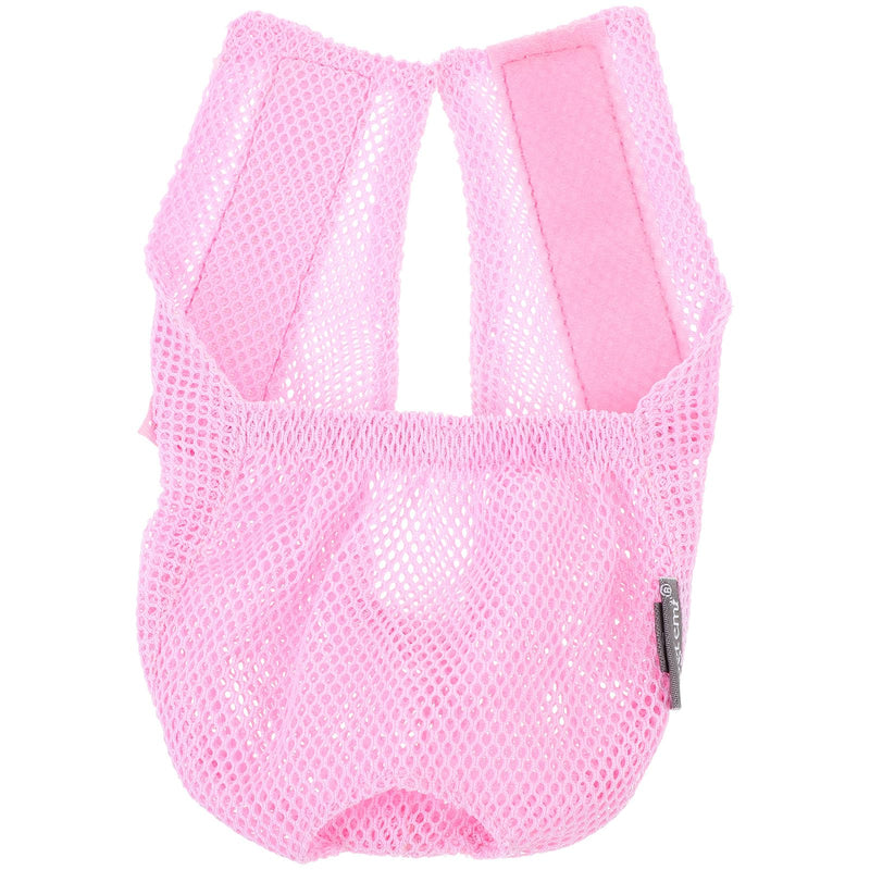 SOIMISS Breathable Polyester Cat Muzzle, User-Friendly and Pink, for Home and Bathroom Use to Prevent Biting and Licking in Cats and Kittens