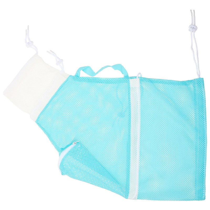 HOMSFOU Lightweight Polyester Pet Bathing Bag for Cats and Kittens, Scratch-Resistant and Anti-Wear, for Bathing and Calming Animals, Light Green