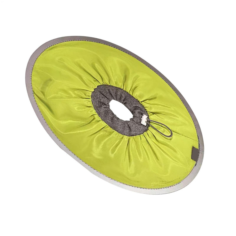 Dog cone, recovery collar for cats - soft cat cone collar - Comfortable Elizabethan pet collar, soft cat cone collar for cats, kittens and puppies, green, L