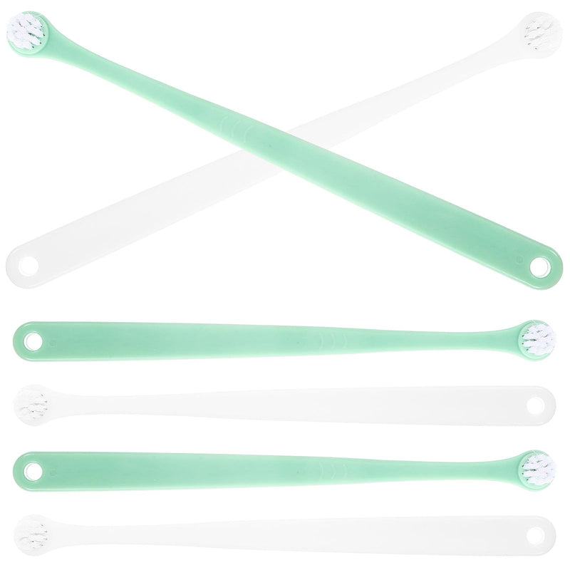 Cat Toothbrush 6 Pieces Small Soft Brush for Dental Care of Pets Gentle Cleaning for Cats and Kittens in Everyday Life