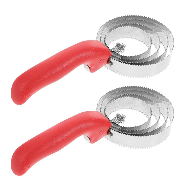 SHINEOFI 2-Piece Horse Grooming Tool with Serrated Stainless Steel Comb and Plastic Handle. Effective Itch Relief Brush for Horses, Farms and Pet Shops