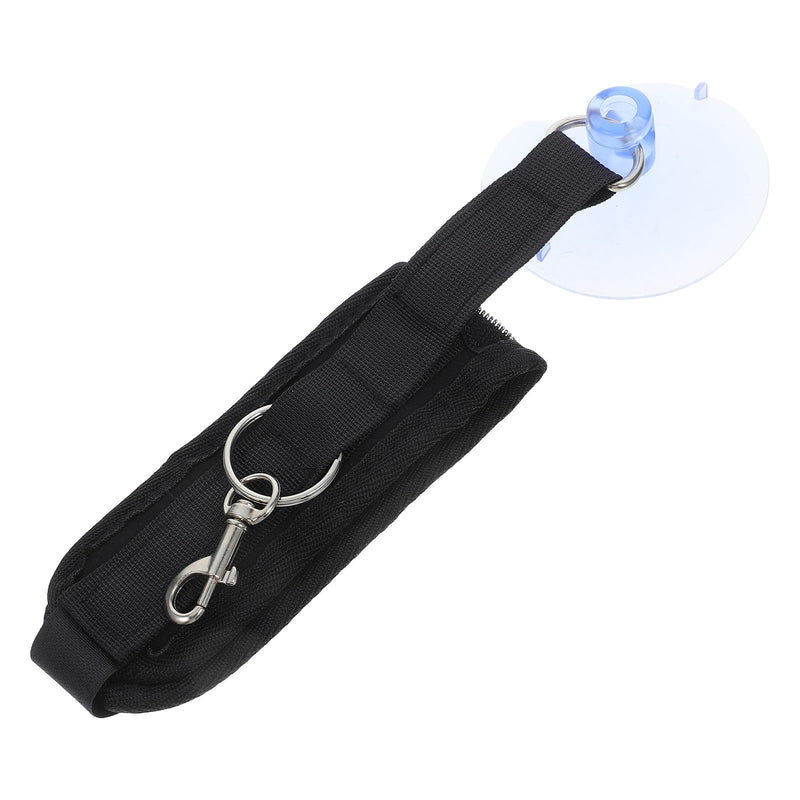 Suction cup grooming holder for dog bathing and nail care with adjustable bracket. Suitable for cats and dogs. Stable holder for safe bathing and grooming at home.