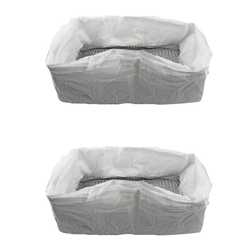 20 Reusable Cat Poop Filters Hands-free Device for Pet Cat Poop Liners Elastic Sandbag Filter Hygienic Cat Litter Liners S