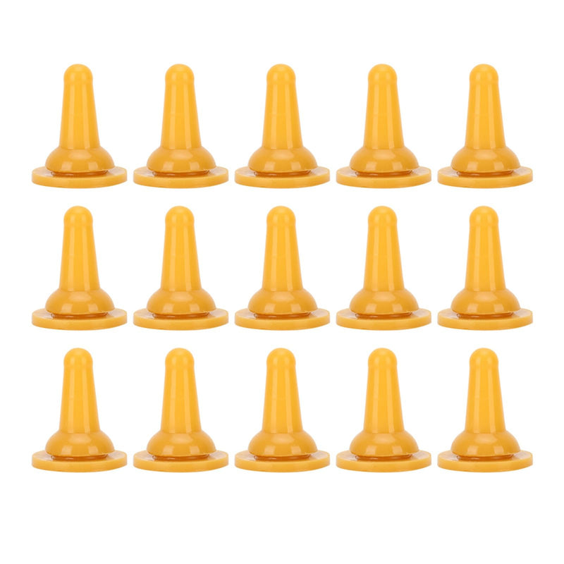 15 pcs Silicone Pet Breastfeeding Teats, Soft, Safe Pet Bottle Teats, Non-Collapsing, Rabbit and Kitten Bottle Teats for Cats and Dogs