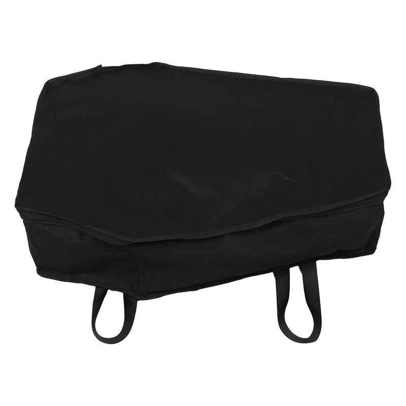 Beavorty pet burial bag made of tear-resistant non-woven fabric with handle, black, for cats and dogs, safe pet transport solution for cremations and funerals
