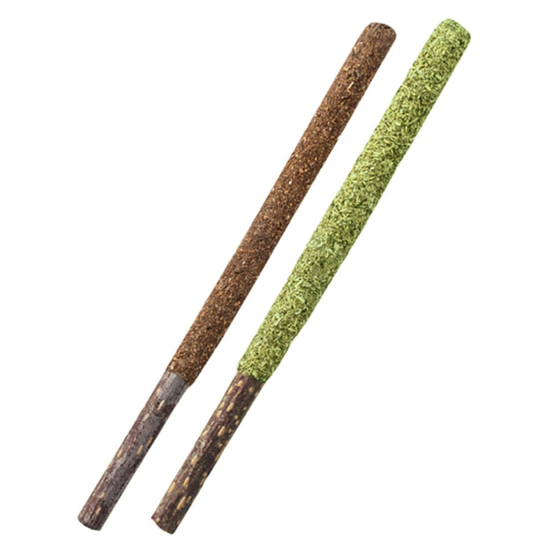 CLISPEED Cat Licking Sticks for Dental Cleaning and Care made from Catnip and Gall Fruit, 12 Pieces, for Indoor Use at Home