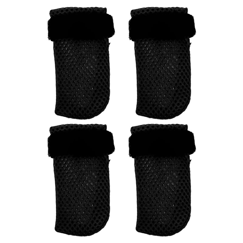 CLISPEED Adjustable Cat Gloves with Scratch Protection Made of Breathable Polyester, 4-Pack for Cat Paws, for Grooming and Vet Visits