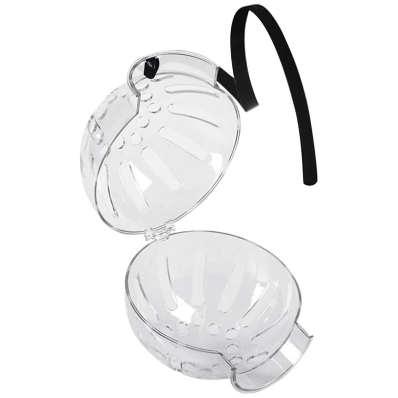 Gadpiparty Breathable Anti-Bite Helmet for Cats Made of ABS Material Adjustable Post-Surgery Protection Safe Cat Rescue Helmet for Healing and Protection