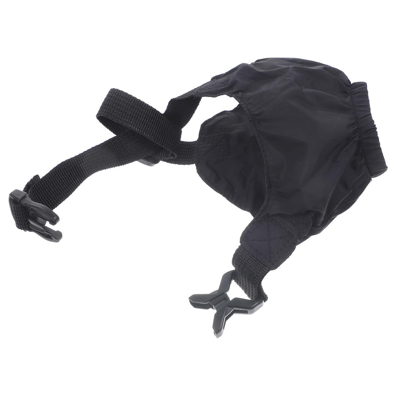 Nylon Pet Eye Mask in Black, 1 Piece √º Breathable and Easy to Remove for Grooming and Blow-drying