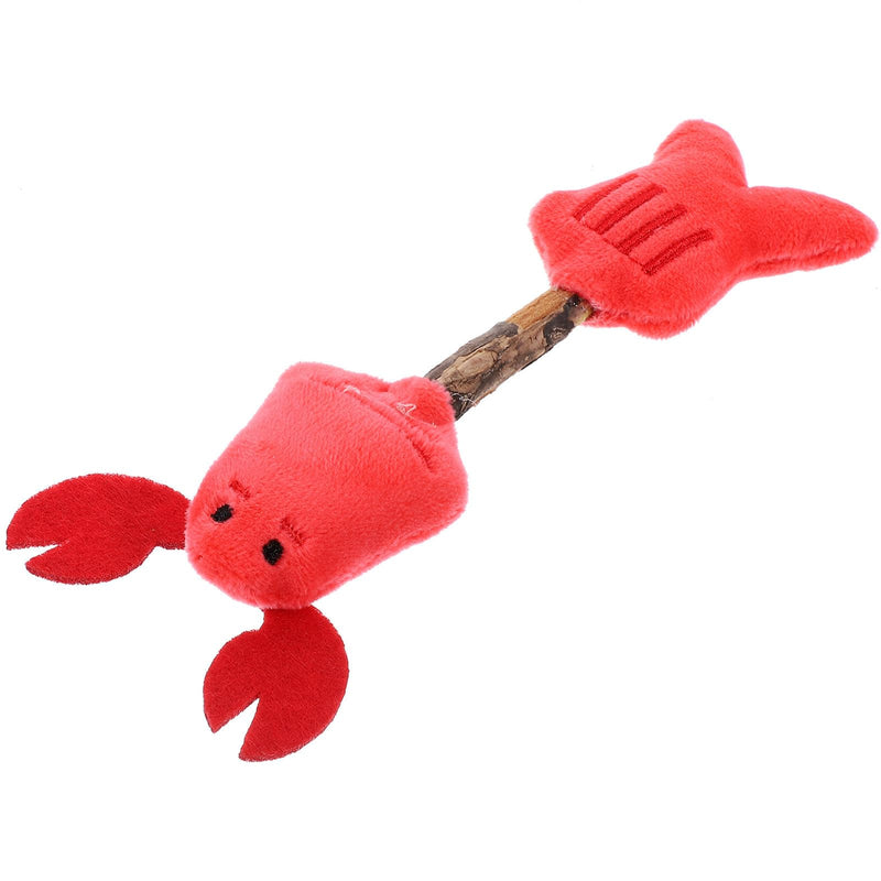 Alipis Kitten Toy Plush with Silver Vines Chew Toy for Cats for Self-Entertainment, Exercise and Dental Cleaning