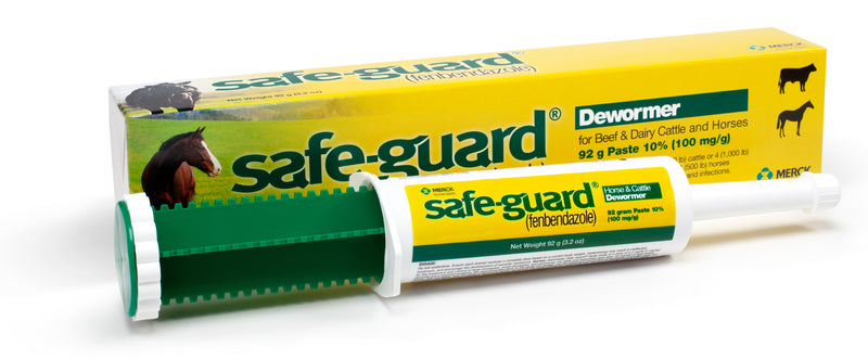 Intervet Safeguard Dewormer Paste for Horses, 92gm - PawsPlanet Australia