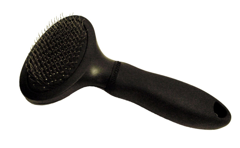 Miracle Coat Slicker Dog Brush, Small,Black S (Pack of 1) Slicker Brush for Small Dogs and Cats
