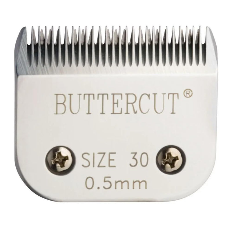 Geib Buttercut Stainless Steel Dog Clipper Blade, Size-30, 1/50-Inch Cut Length, Gray, White 30