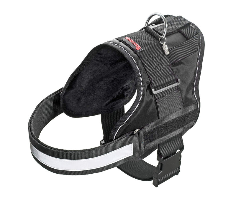 Karlie Xtreme Plus Harnesses, 65-85 cm x 38 mm, Black Medium - PawsPlanet Australia