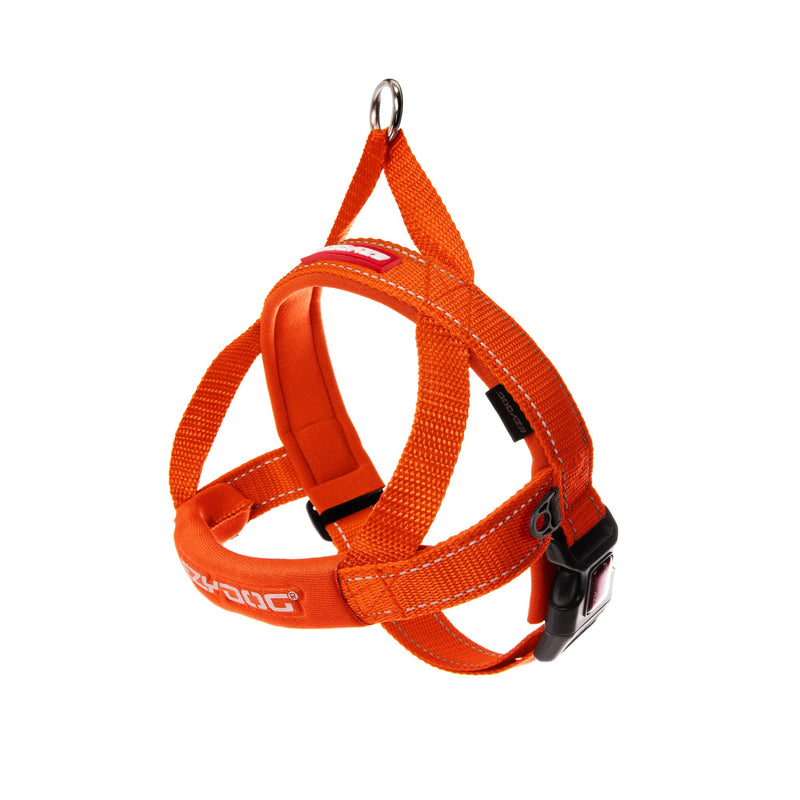EzyDog Quick Fit Dog Harness - Premium Padded No-Pull Harness, Burnt Orange, Medium - PawsPlanet Australia