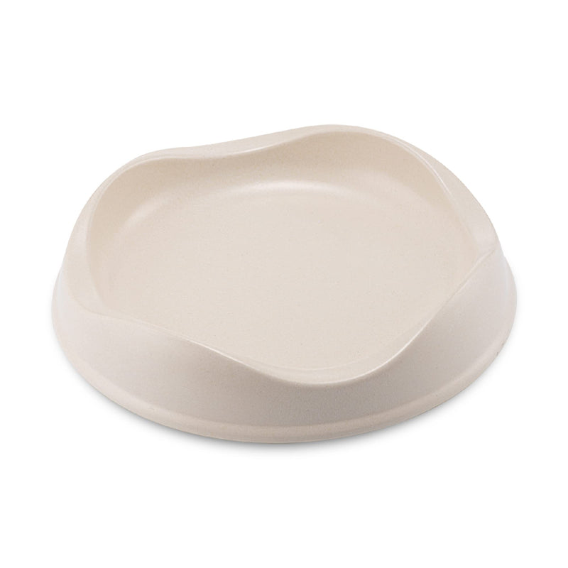 Beco Cat Bowl - Eco Friendly and Dishwasher Safe, Bamboo Food and Water Bowl - Natural 1 Count (Pack of 1) - PawsPlanet Australia
