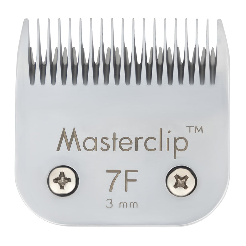Masterclip Dog Clipping Blade A5 Clipper Blades 50F 40F 30F 15F 10F 9F 7F 7 5F 5# 4F 4# 3F 3# 2F 2# 5/8N Toe Blade Compatible Oster Andis (7F) - PawsPlanet Australia