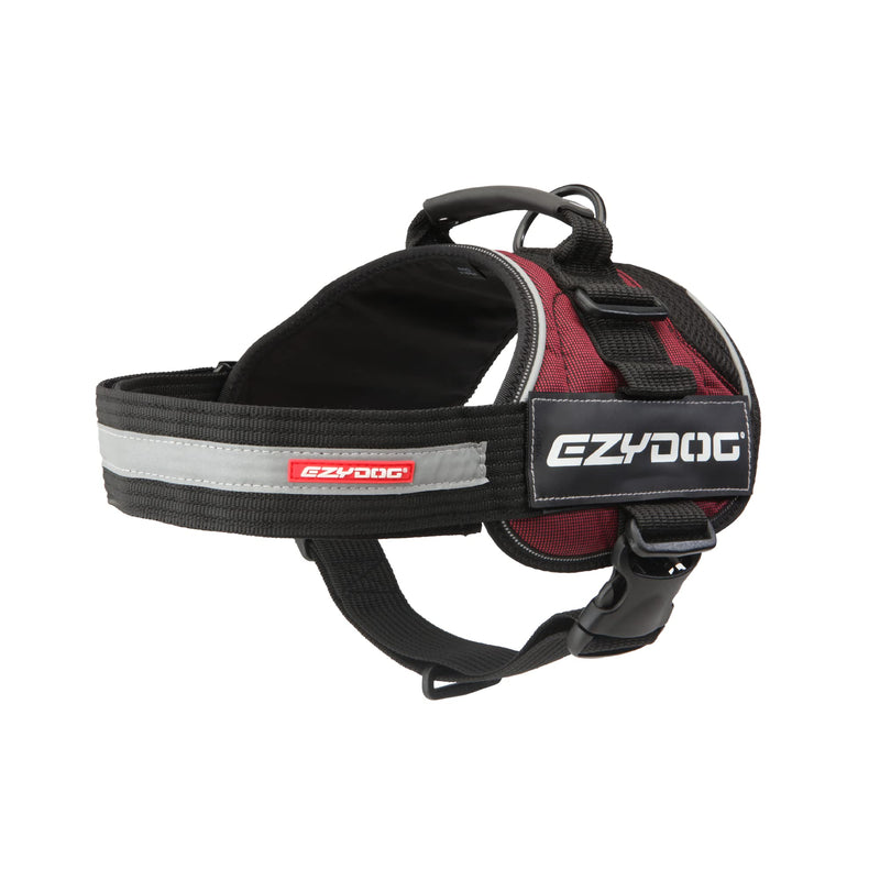 Ezydog Convert Harness, Extra Small, Burgundy X-Small