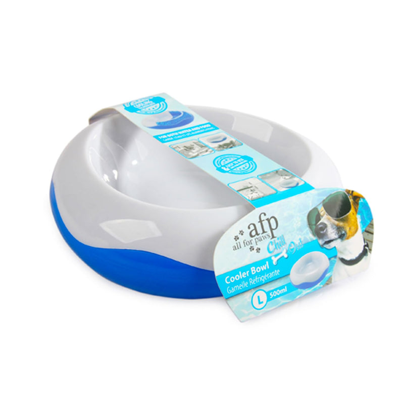 All For Paws Chill Out Cooler Food Bowl, Large, 7.45 kg L - PawsPlanet Australia