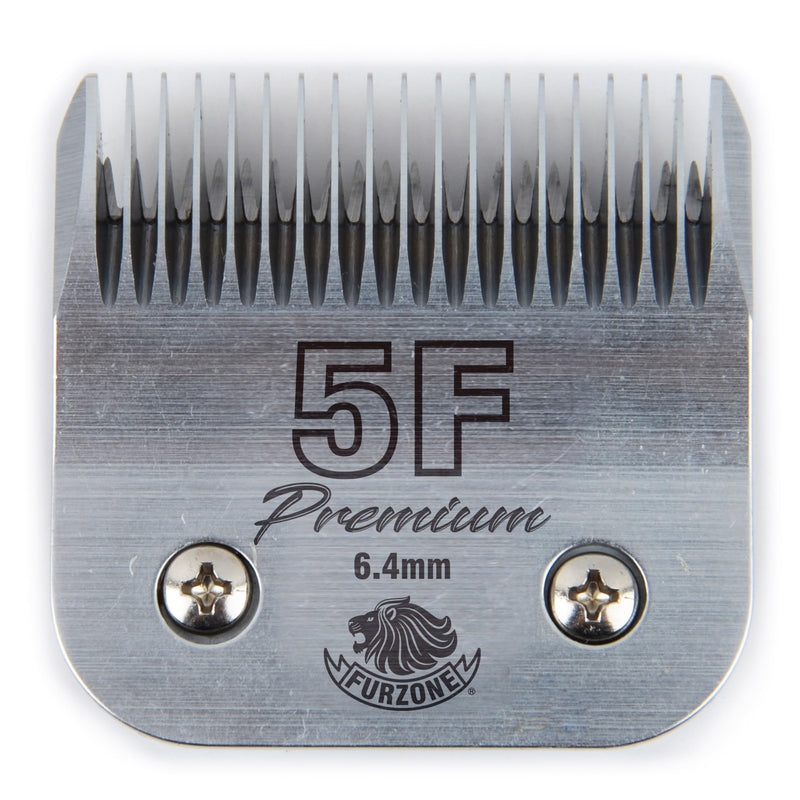 Furzone Detachable Blade - Size 5F Blade 1/4", Made of Extra Durable Japanese Steel, Compatible with Most Andis, Oster, Wahl A5 Clippers