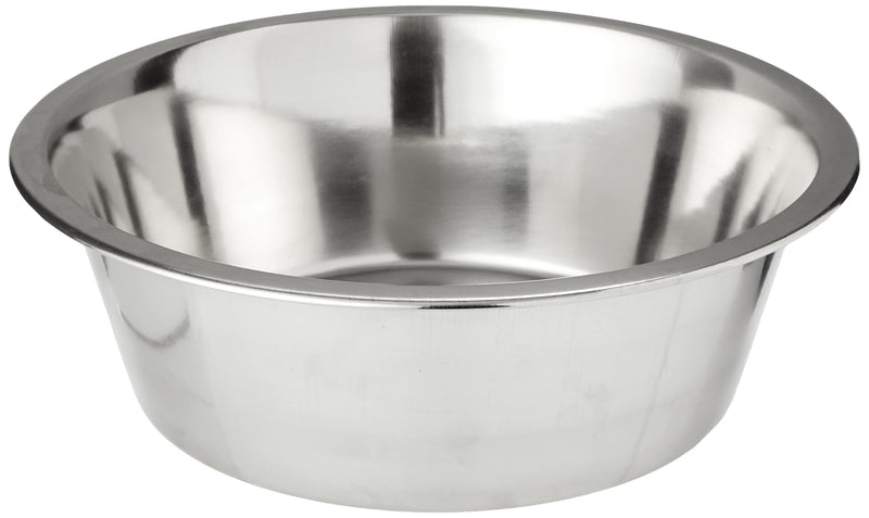 Pet Platter Stainless Steel Pet Bowl, 25 cm/ 10-Inch 25cm / 2400ml - PawsPlanet Australia