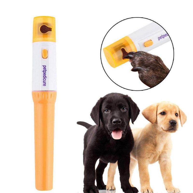 buygoodgoods Pet Pedicure Battery Operated Cat and Dog Nail File