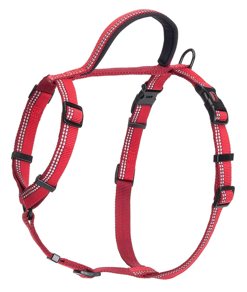 Halti Walking Harness, Size Large, Red, Best Lightweight Dog Harness with Handle, Reflective & Adjustable, Ideal for Puppy Walks, Suitable for Large Dogs - PawsPlanet Australia
