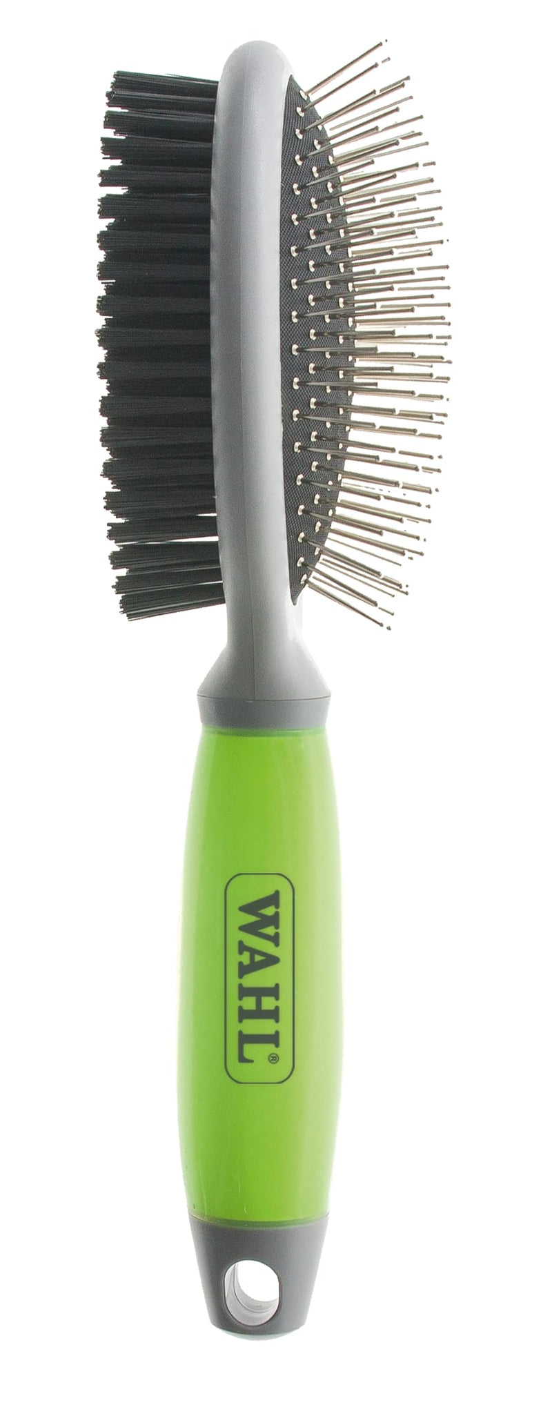 Wahl 2999-7025 Double-Sided Grooming Brush, Pack of 1 Green