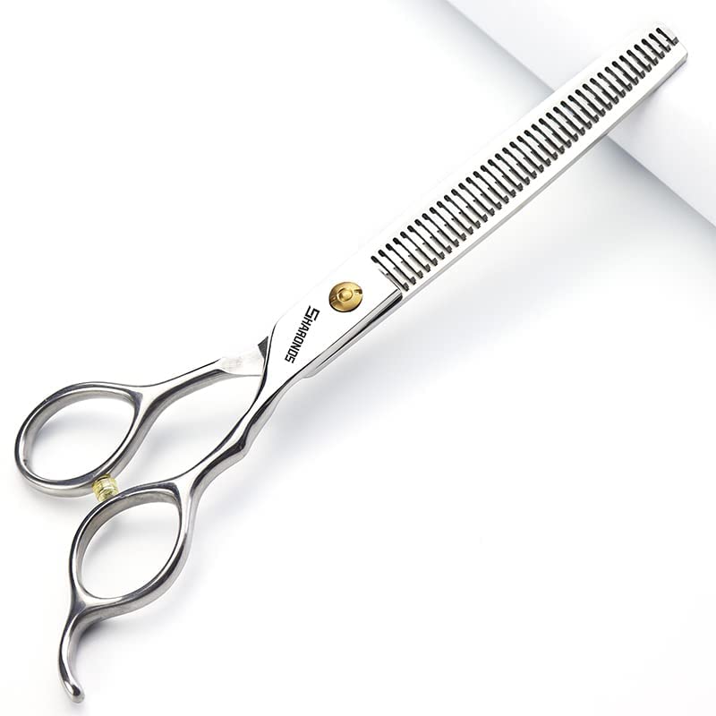 Pet Shop Pet Grooming Scissors 7.5 inch Stainless Steel Scissors Dog or cat Styling Beauty Scissors (Thinning Scissors) - PawsPlanet Australia