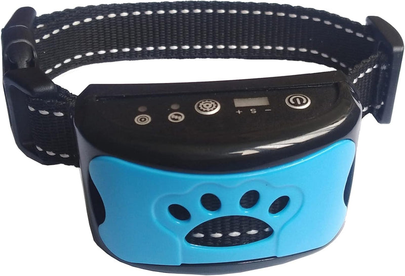 The Woof Whisperer Small Anti Bark Dog Collar STOP BARKING No Shock Vibration Sound Training Collar HUMANE & SAFE Automatic Anti-Bark Barking Deterrent Device - PawsPlanet Australia