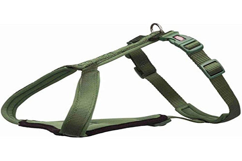 TRIXIE Premium Y Dog Harness Verdeselva L-XL: 80-95cm/25mm