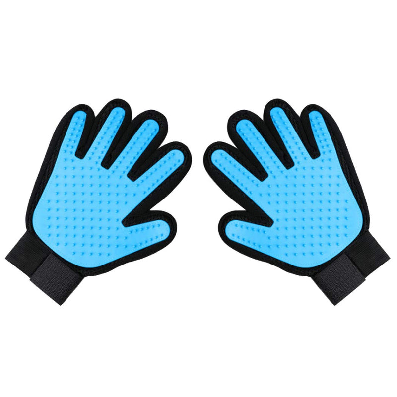 Cat Pet Cleaning Mane Gloves Pet 2PCS Beauty Massage Gloves Silicone Dog Bath Massage Brush