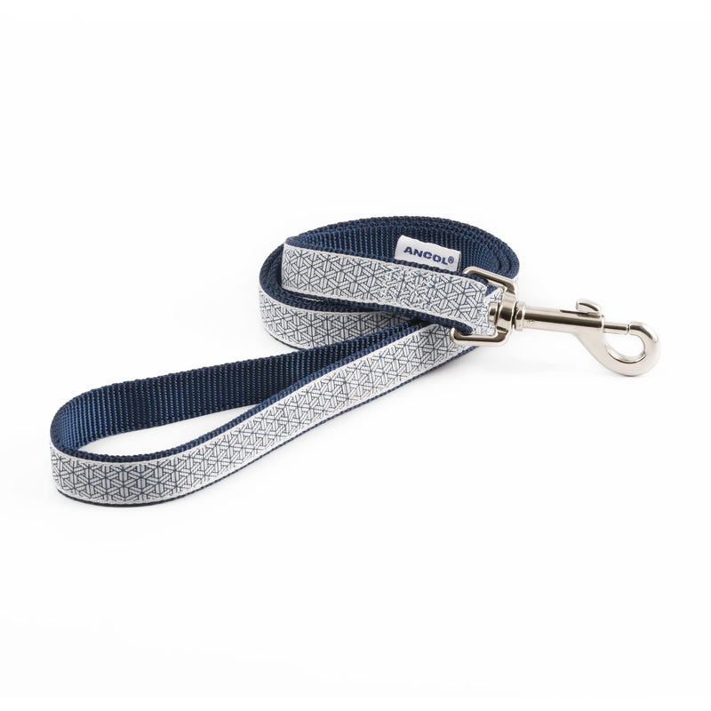Ancol Fashion Lead Geometric Grey - PawsPlanet Australia