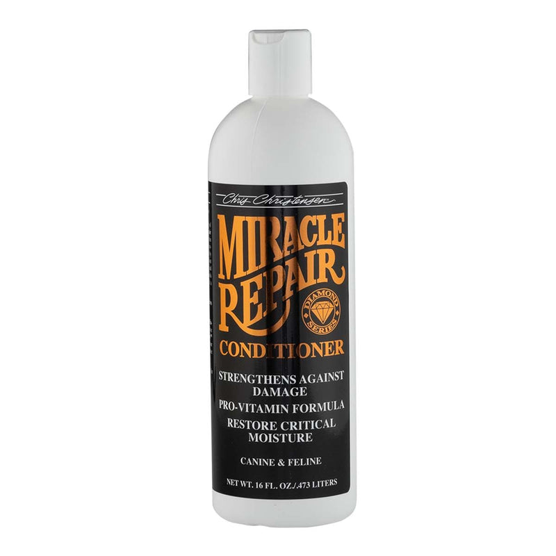 Chris Christensen Diamond Series Miracle Repair Dog Conditioner, Groom Like a Professional, Pro-Vitamin Formula, Provides Maximum Moisture, Use on Both Dogs and Cats, Made in USA, 473ml - PawsPlanet Australia
