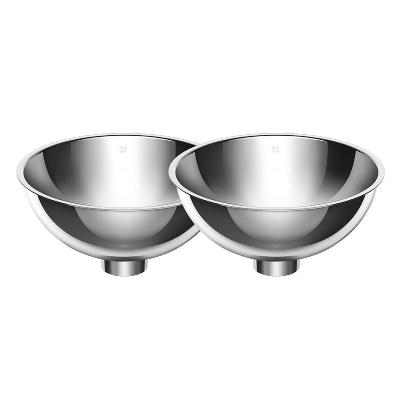PETKIT Double Stainless Steel Cat Bowls Replacement Bowls, Easy to Clean, 2 pcs - PawsPlanet Australia