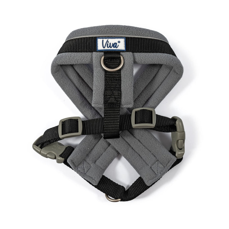 Ancol Viva Padded Harness Black XL 70-98cm - PawsPlanet Australia