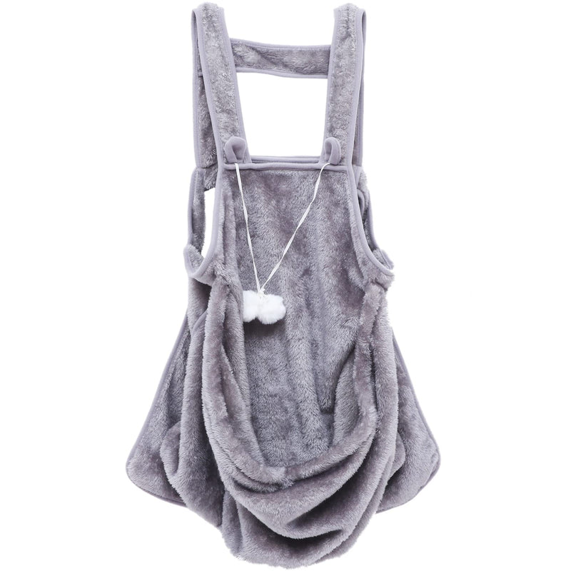 ULTECHNOVO Cat Carrier Apron - Hands-Free Pet Sling Pouch for Small Dogs & Kittens, Soft Plush Sleeping Bag with Shoulder Strap for Indoor Comfort & Outdoor Travel - PawsPlanet Australia
