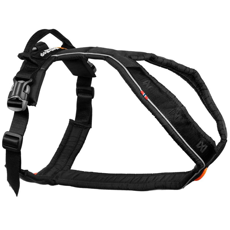Non-Stop Dogwear Line Harness Grip, Black - 2 - PawsPlanet Australia