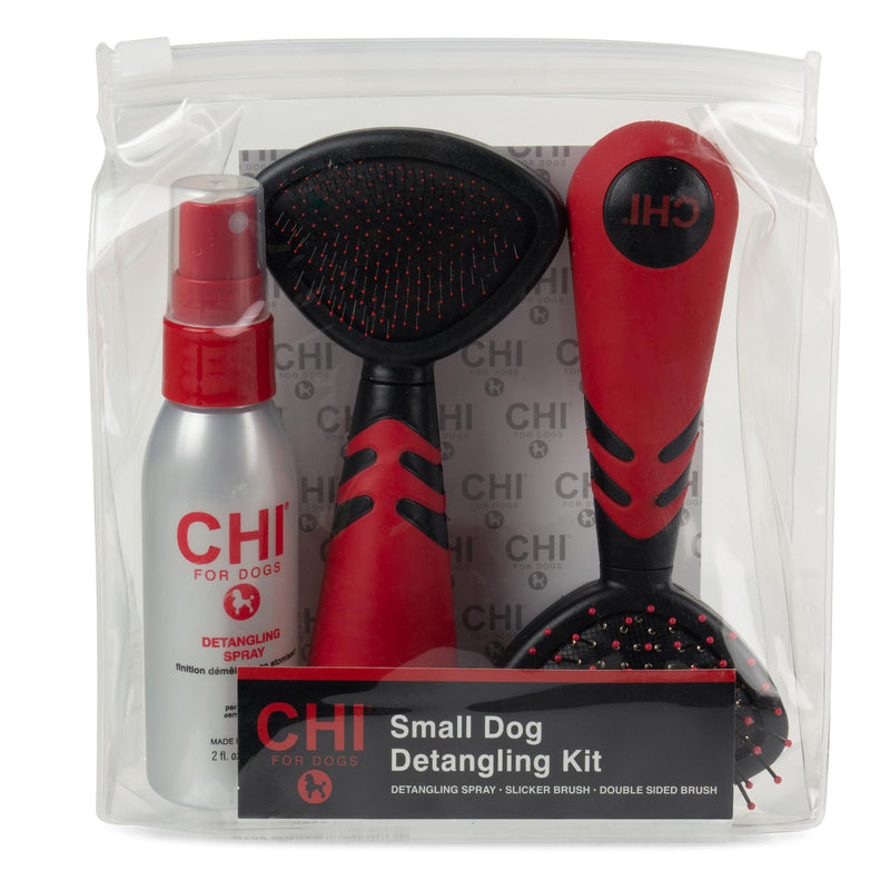 CHI Small Dog Detangling Kit, black