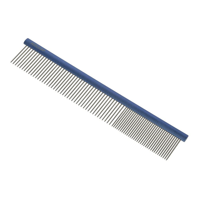 Kerbl 72 x Aesculap Blue Aluminium Handle Comb 192mm x 44mm VH404 - PawsPlanet Australia